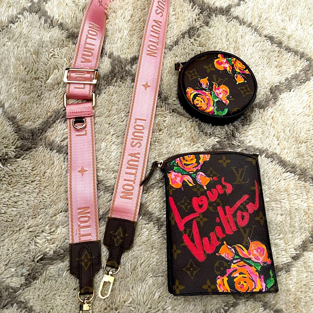 Louis Vuitton Crossbody Repurposed
